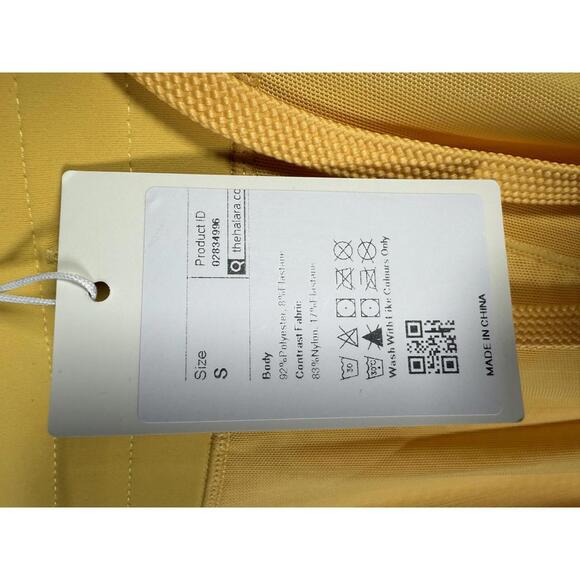 NWT Halara High Waisted Drawstring 2-in-1 Pocket Flowy Midi Skirt Popcorn S - Picture 6 of 12